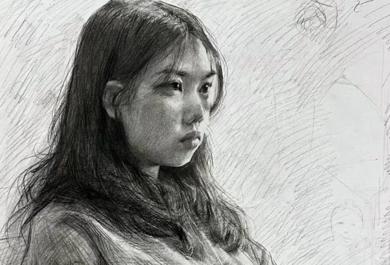 清華大學素描狀元——楊孟頻